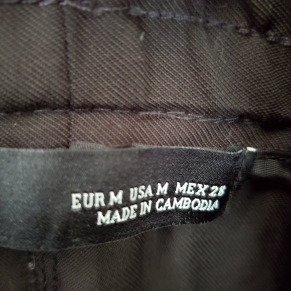 ZARA-High waisted paperboy pants with tie belt - Picture 8 of 12